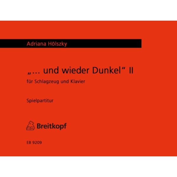 HOLSZKY - “... und wieder Dunkel” I