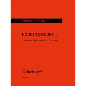 HOLSZKY - NOUNS TO NOUNS Ib