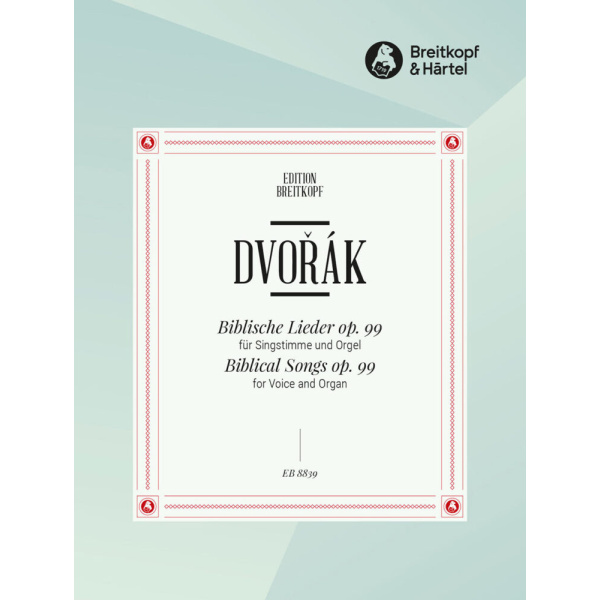 DVORAK - Biblical Songs Op. 99