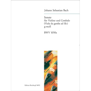 BACH - Sonata in G minor BWV 1030a