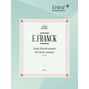 FRANCK - 6 Piano Sonatas Op. 40