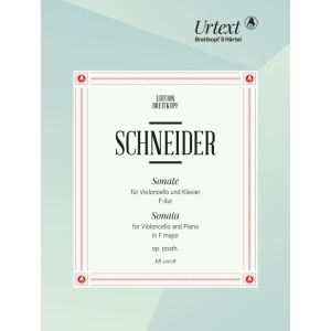 SCHNEIDER - Sonata in F major Op. Posth.