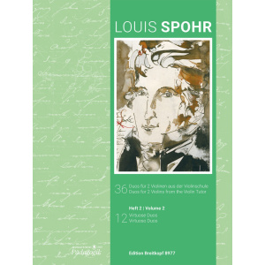 SPOHR - 36 Duos for 2 Violins from the Violin Tutor