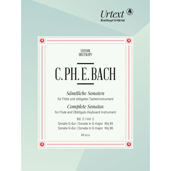 C.PH.BACH - Complete Sonatas