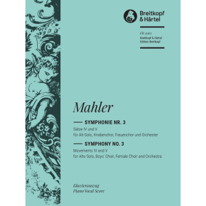 MAHLER - Symphony No. 3
