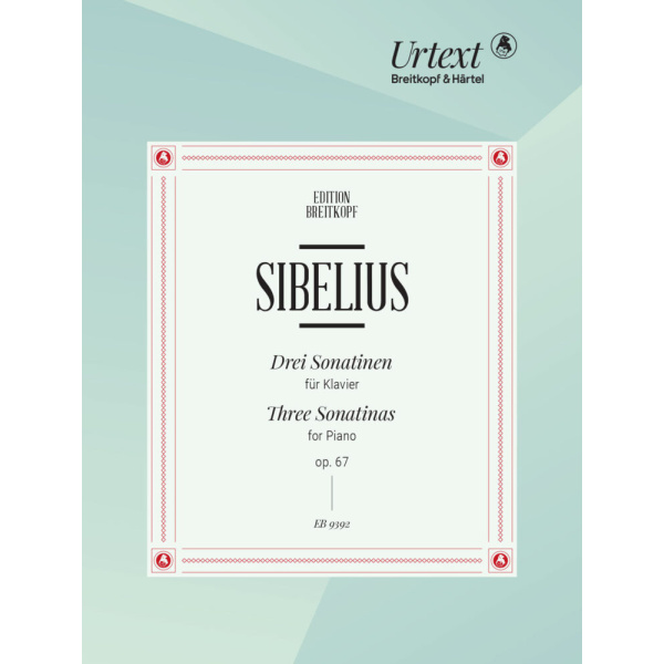 SIBELIUS - 3 Sonatinas Op. 67