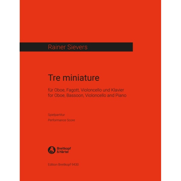 SIEVERS - Tre miniature