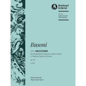 BUSONI - Arlecchino Op. 50 K 270