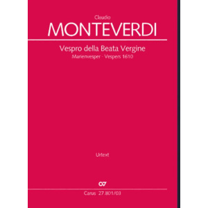 MONTEVERDI - Vespro della Beata Vergine
