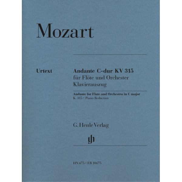 MOZART - Andante in C major K. 315 (285e)