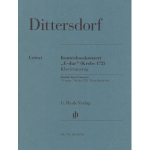 DITTERSDORF - Double Bass Concerto “in E major” [D major] Krebs 172