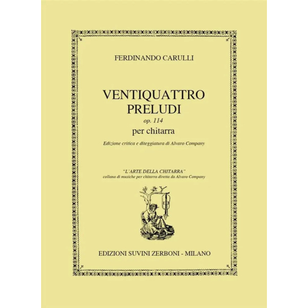 CARULLI - Ventiquattro Preludi op. 114