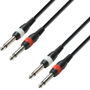 ADAM HALL K3TPP0300 CAVO AUDIO 2 X JACK MONO DA 6