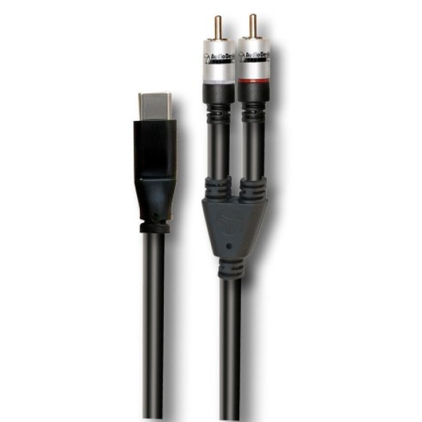 AUDIODESIGN VX200C-1.5 CAVO USB C 2 RCA