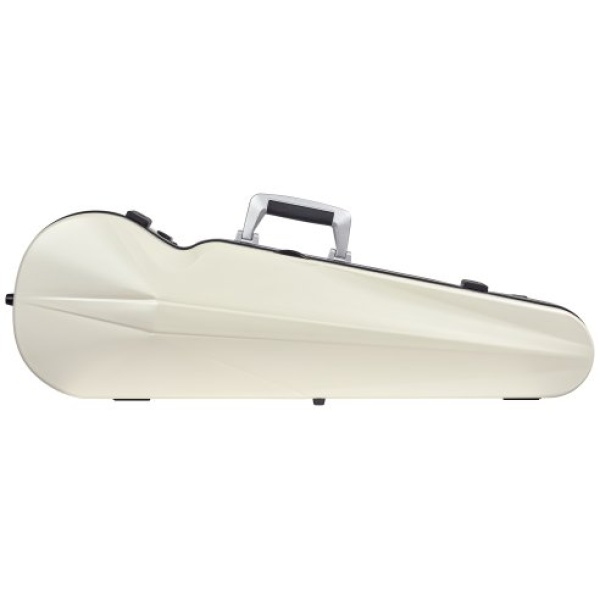 BAM ITALIA SUP2002XLWN CUSTODIA HIGHTECH SUPREME ICE CONTOURED IN POLICARBONATO PER VIOLINO - WHITE - BLACK VERSION
