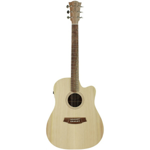 COLE CLARK FAT LADY DREADNOUGHT 1 SERIES CCFL1EC-BM NATURAL SATIN