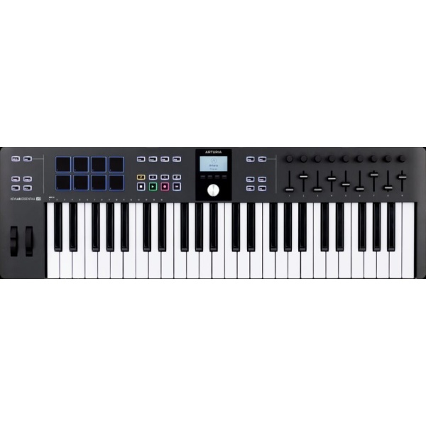 ARTURIA KEYLAB ESSENTIAL MK3 - 49 TASTI - MIDI/USB - NERA