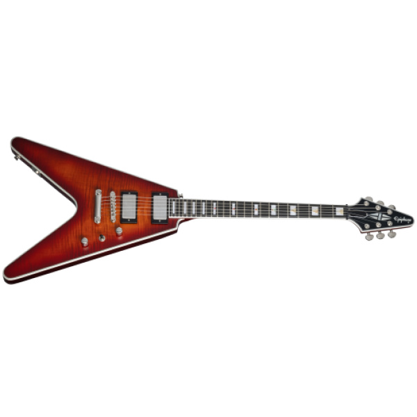 EPIPHONE FLYING V PROPHECY AGED BENGAL TIGER BURST
