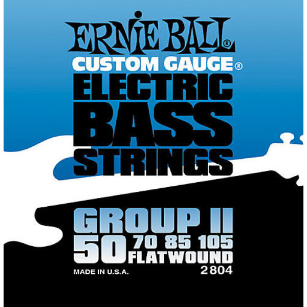 ERNIE BALL 2804 50/105 - FLATWOUND GROUP II