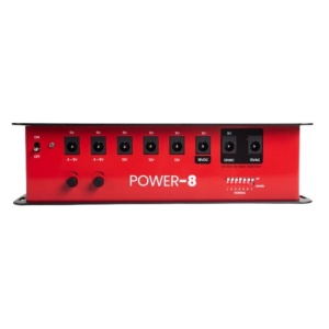GATOR GTR PWR 8 PEDAL BOARD POWER SUPLY WITH 8 ISOLATED OUTPUTS