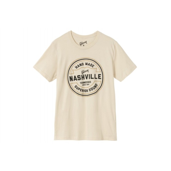 GIBSON T-SHIRT CREAM - X-LARGE