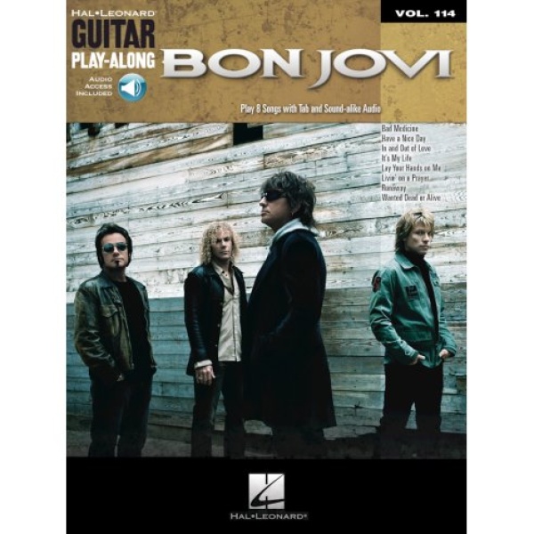 GUITAR PLAY ALONG BON JOVI + AOL