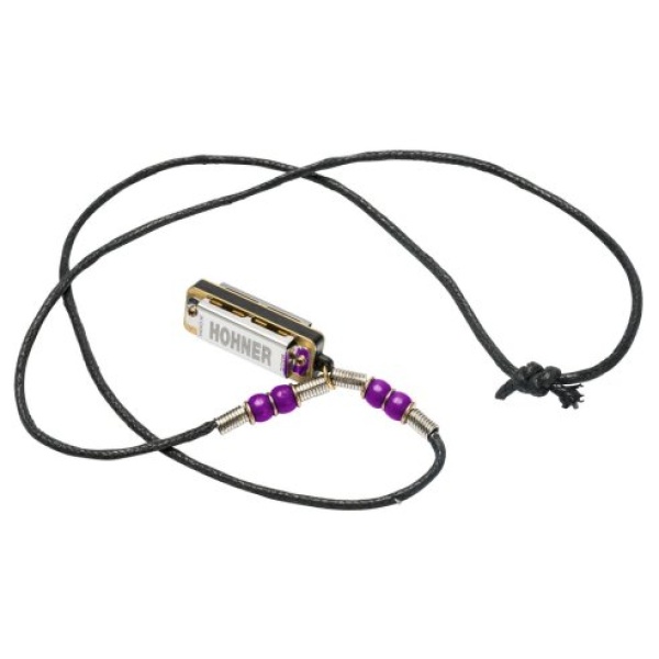 HOHNER MINI HARP NECKLACE PURPLE