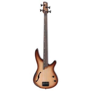 IBANEZ WORKSHOP SRH 500F FRETLESS NATURAL BROWNED BURST FLAT