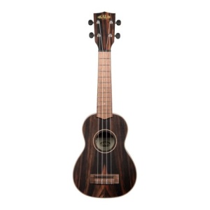 Kala KA-EBY-S - Ukulele soprano Striped Ebony - c/borsa