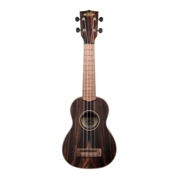 Kala KA-EBY-S - Ukulele soprano Striped Ebony - c/borsa