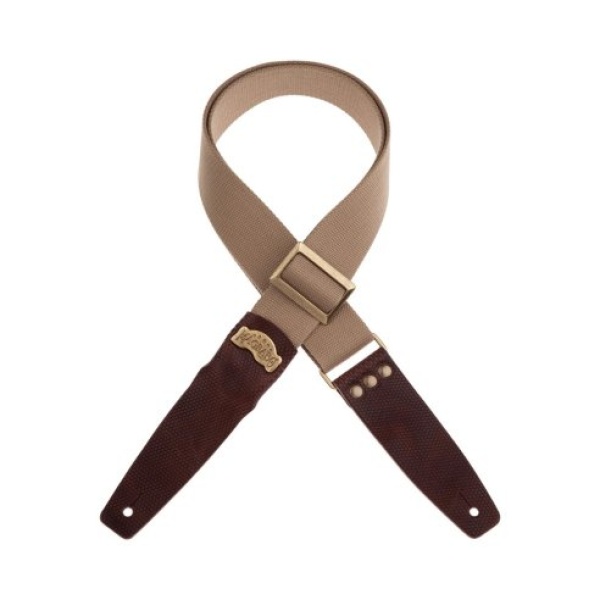 MAGRABO' STRIPE SC COTTON BEIGE 5 CM TERMINALI TWINKLE MARRONE SCURO