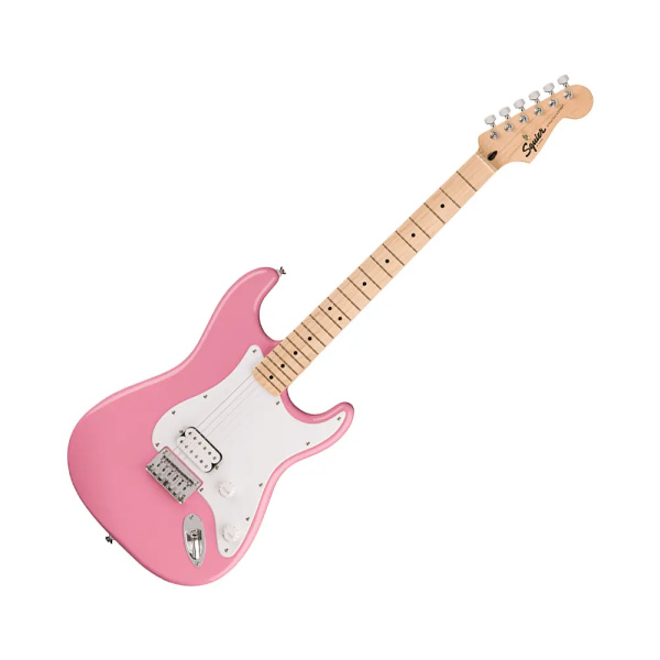 FENDER Squier Sonic Stratocaster HT H MN Flash Pink