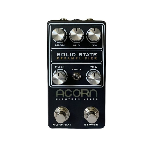 SOLIDSTATE PREAMPLIFIER OVERDRIVE PEDALE