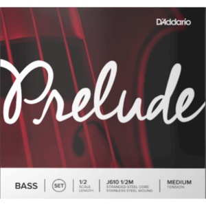 D'Addario J610  1/2 Set Corde Contrabbasso Prelude Media