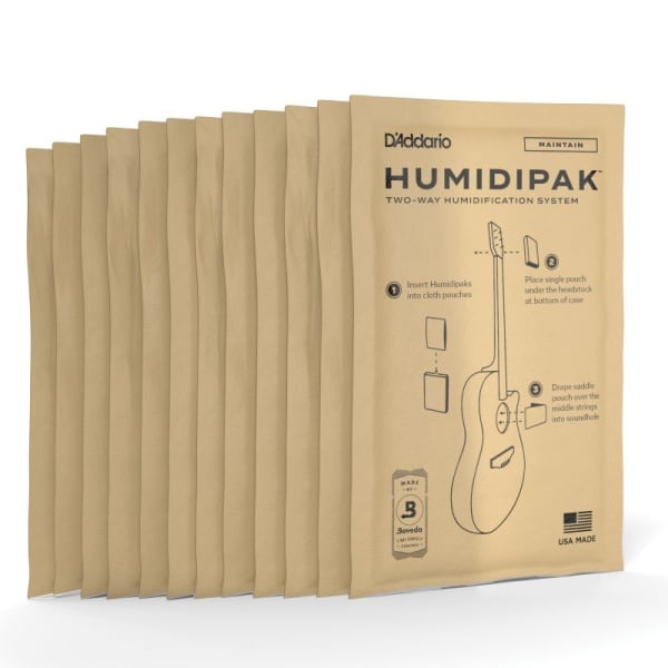D'Addario Two-Way Humidification Replacement - Prezzo per1 Bustina  45% -50%