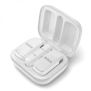 Rode Wireless Micro USB C White Microfono Wireless per Cellulare Bianco
