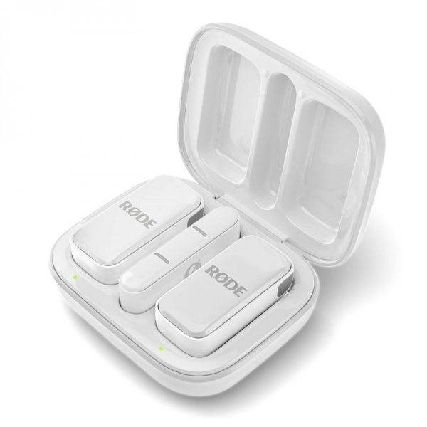 Rode Wireless Micro USB C White Microfono Wireless per Cellulare Bianco