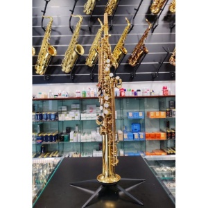 usato Floret SS-601 Sax Soprano Doppio Chiver Laccato