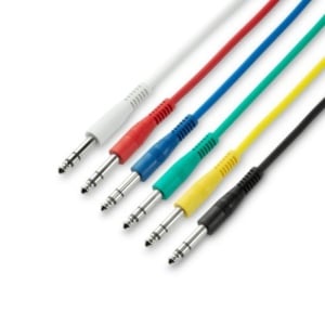 PROEL Set di 6 cavi patch stereo da 4.4mm - CAVO PATCH cm.30