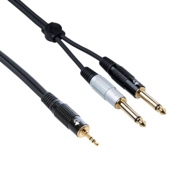 Bespeco EAYMSJ1000 Cavo Mini Jack - Doppio Jack