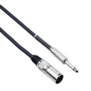 Bespeco IROMM BK Cavo Jack - XLR M
