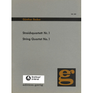 BECKER - String Quartet No. 1