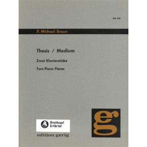 BRAUN - Thesis / Medium