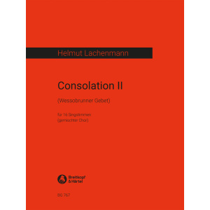 LACHENMANN - Consolation II