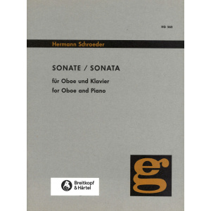 SCHROEDER - Sonata for Oboe and Piano
