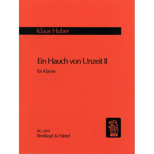 HUBER - Ein Hauch von Unzeit