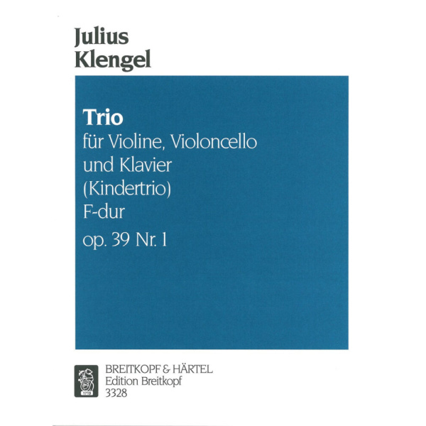 KLENGEL - Children's Trios Op. 39