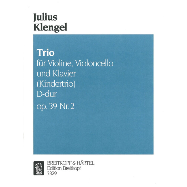 KLENGEL - Children's Trios Op. 39