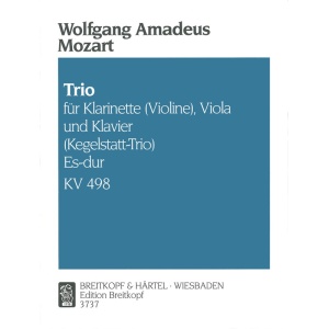 MOZART - Trio in Eb major K. 498