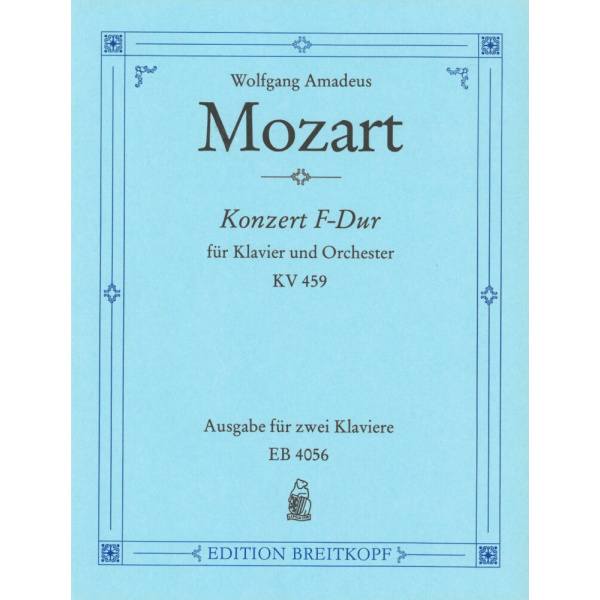 MOZART - Piano Concerto [No. 19] in F major K. 459